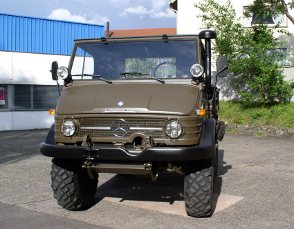 1978 Unimog 406 Ex-Bundeswehr Convertible Cab with Hydraulics