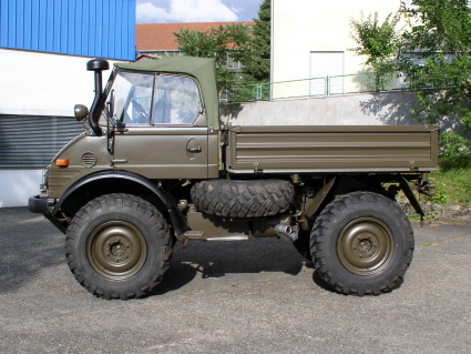 1978 Unimog 406 Ex-Bundeswehr Convertible Cab with Hydraulics