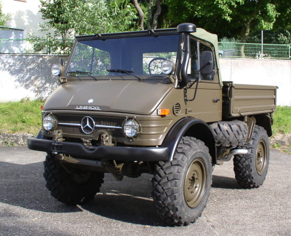 1978 Unimog 406 Ex-Bundeswehr Convertible Cab with Hydraulics