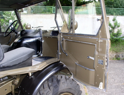 1978 Unimog 406 Ex-Bundeswehr Convertible Cab with Hydraulics