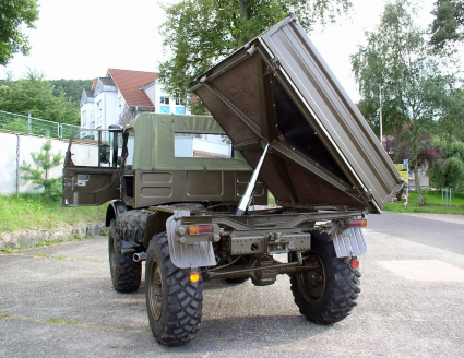 1978 Unimog 406 Ex-Bundeswehr Convertible Cab with Hydraulics