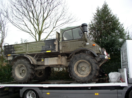 1973 Unimog 416 Turbo, Convertible Cab, Winch, 245 HP