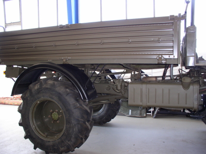 1973 Unimog 416 Turbo, Convertible Cab, Winch, 245 HP