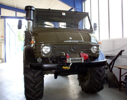 1973 Unimog 416 Turbo, Convertible Cab, Winch, 245 HP