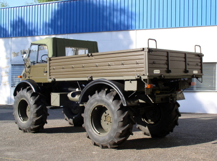 1973 Unimog 416 Turbo, Convertible Cab, Winch, 245 HP