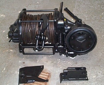 Mercedes Benz Type C Front PTO Winch