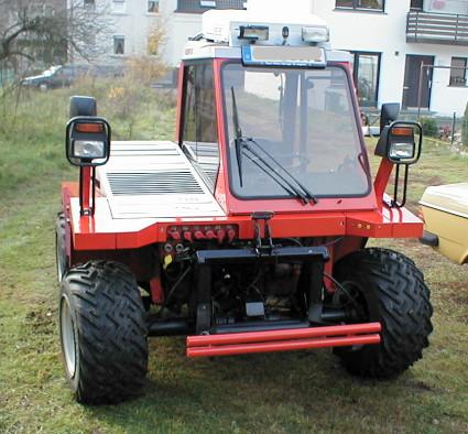 1998 Reform Metrac Tractor with 4-Wheel Steering & Hydrostatic Drive