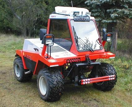 1998 Reform Metrac Tractor with 4-Wheel Steering & Hydrostatic Drive