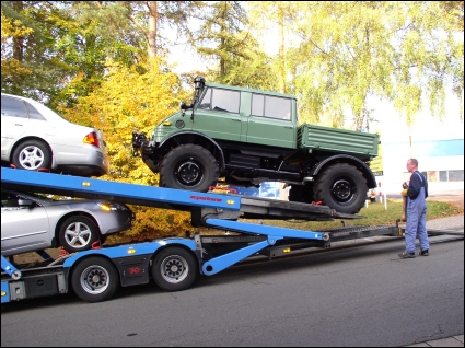 1977 Unimog 416 DoKa with Hydraulics, Tipper Bed and Winch