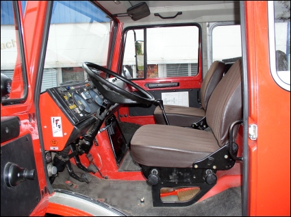 1984 Unimog U1300 DoKa Ex-Fire Truck, Fast Axles, Turbo