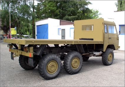 1974 Ex-Military Volvo C303 / TGB 13 Short Wheelbase, 6x6 with a Flat Bed